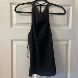 Vestique Black Halter Top